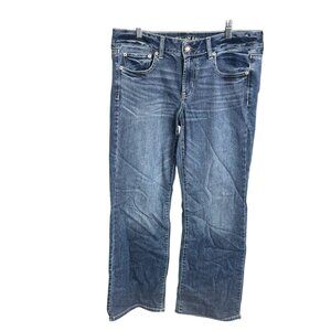 American Eagle Favorite Boyfriend Jeans Super Stretch Size 10 Regular